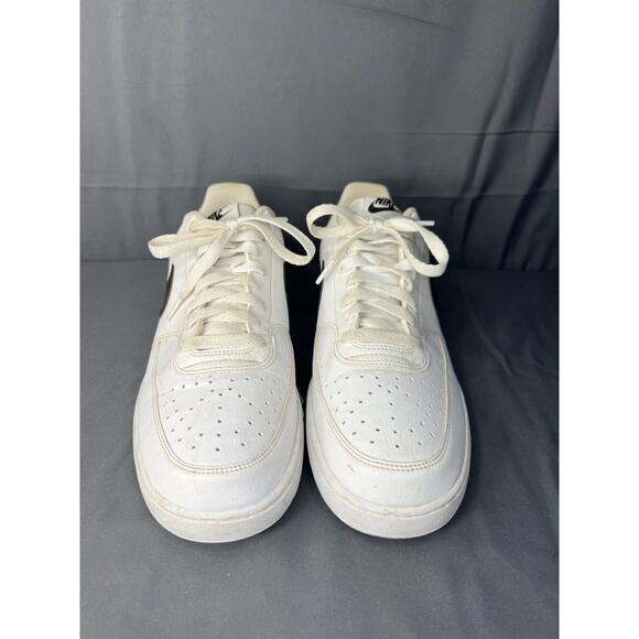 Nike Court Vision Low Next Nature Black:White Men’s Size 11.5
